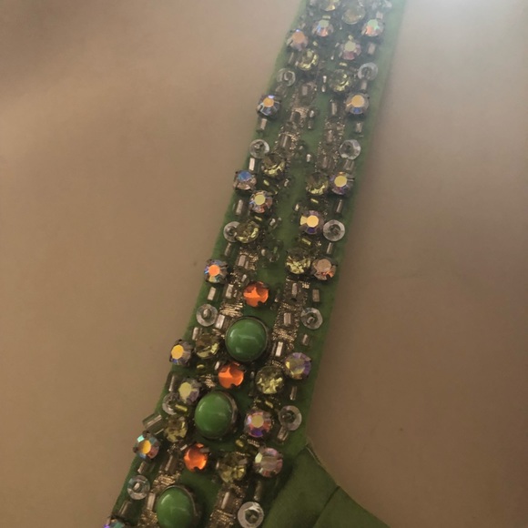 Green  Mermaid Dress NWT - Picture 4 of 8